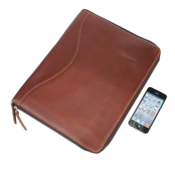 Large Leather Portofolio Document Folder LH08RB